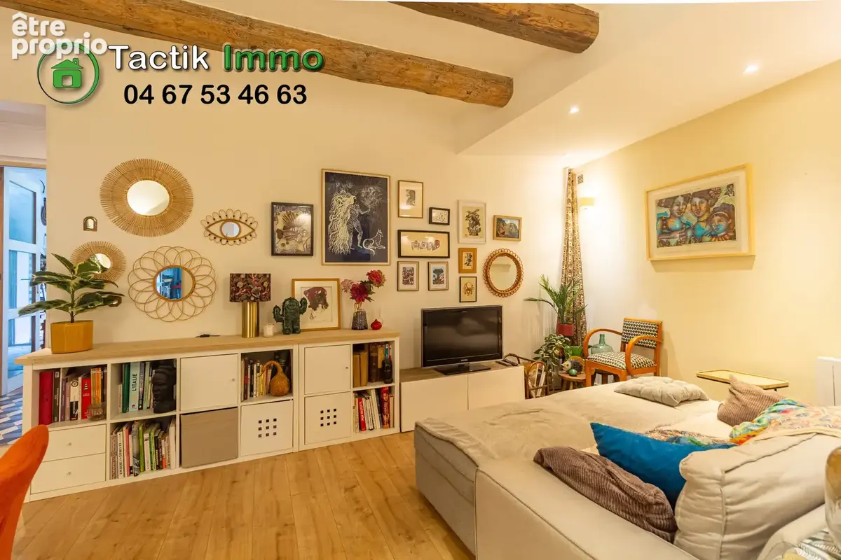 Sète, centre-ville, appartement, 4 pièces, jardin. - photo 5