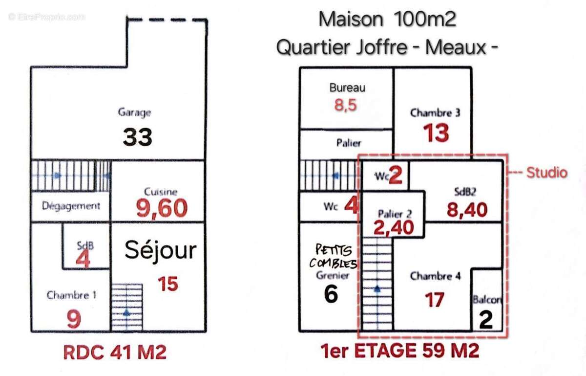 Maison à MEAUX