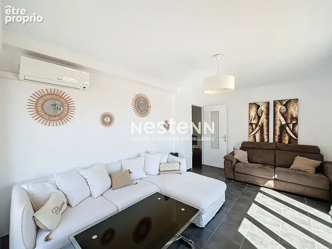Golfe Juan - 2P - 48m² - Proche mer - Balcon - Refait à neuf - Sud - Cave - photo 3