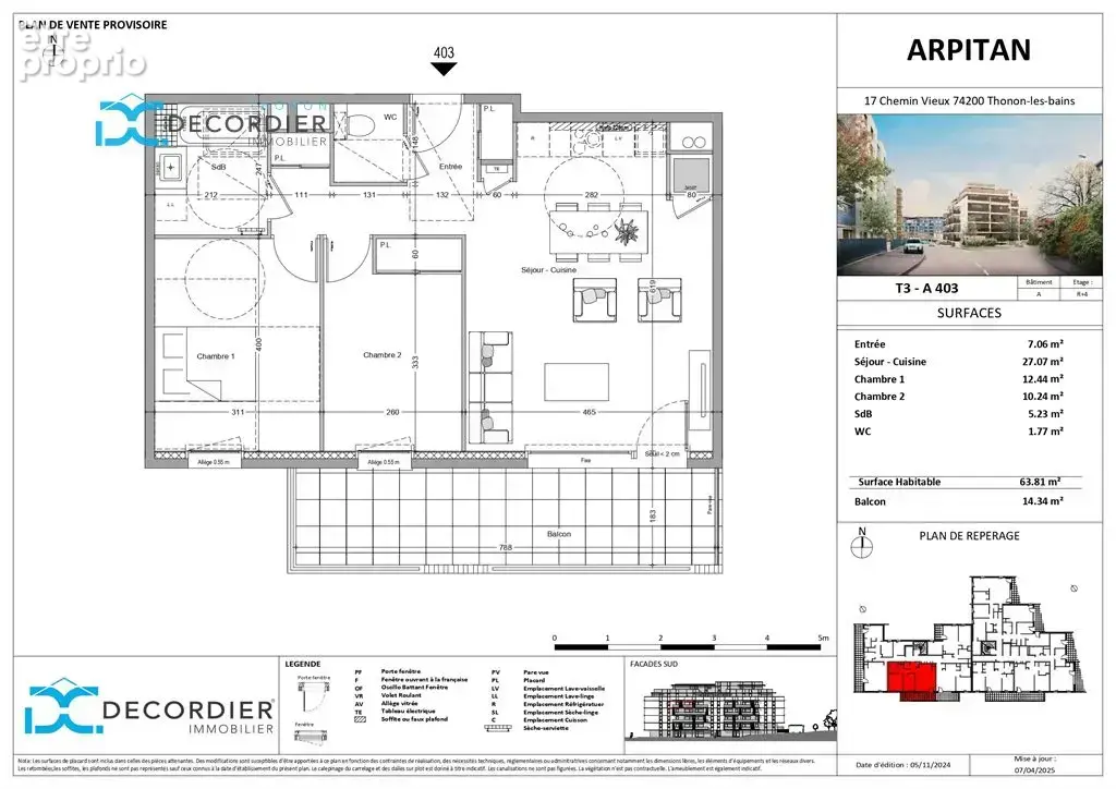 T3 neuf  à vendre - thonon-les-bains (74200) - photo 2