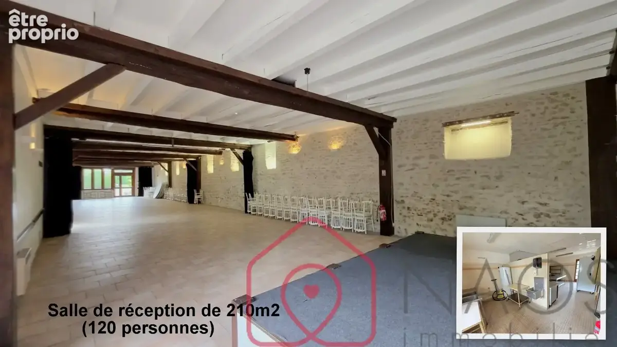 Orléans périphérie ensemble immobilier 2 habitations 2 salles de réception - photo 6