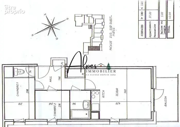 Appartement 3 pièces 36 m² à vendre à Manigod (74230) - photo 9