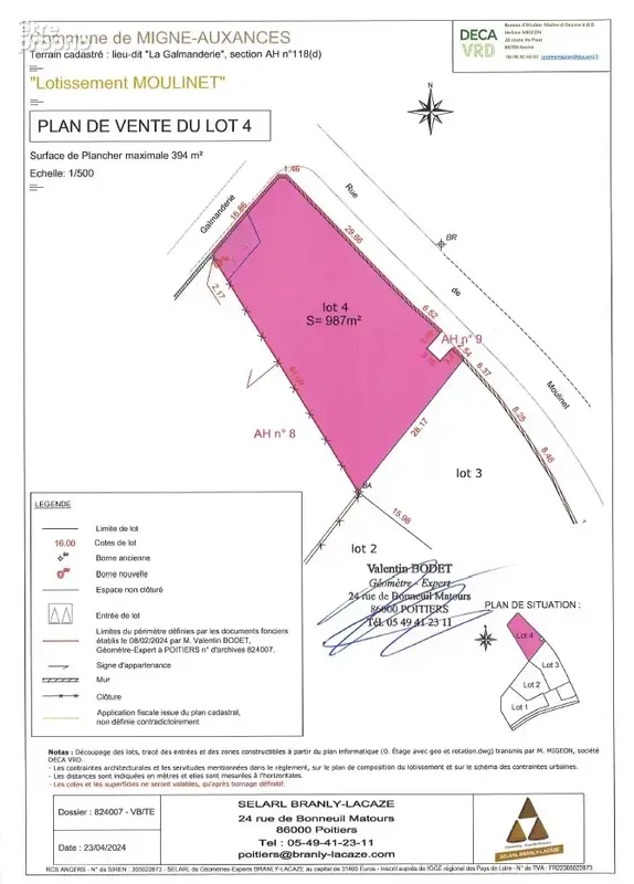 Terrain 987 m2 à construire dans un clos privatif - photo 3