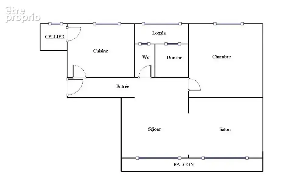 ILLKIRCH 2/3P 80 m2, balcon, garage et cave - photo 16