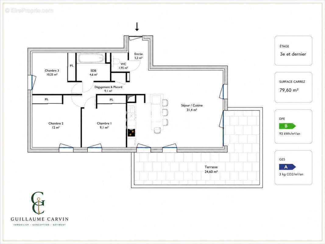 Appartement à MARSEILLE-13E