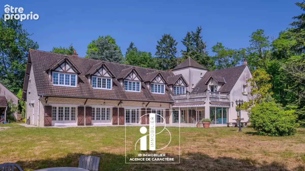 Bourron - sud fontainebleau - longere  avec maison d'amis 545 m² - jardin 5224 m² - photo 4