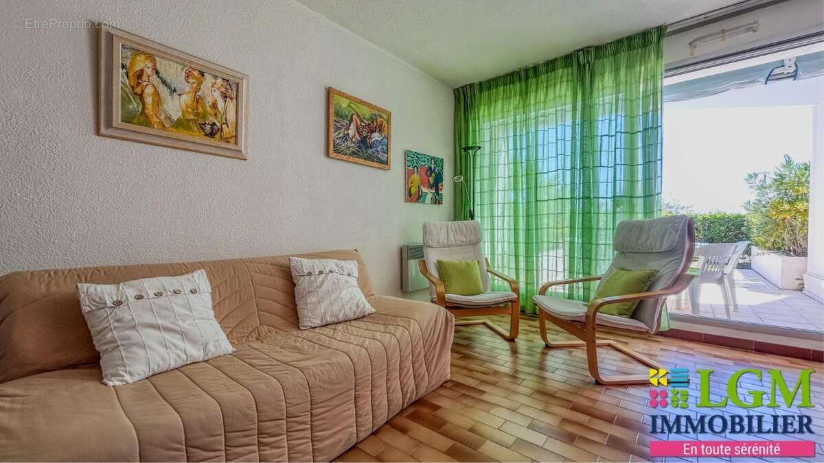 Appartement t2 de 50m² en rez de jardin piscine et garage - photo 3