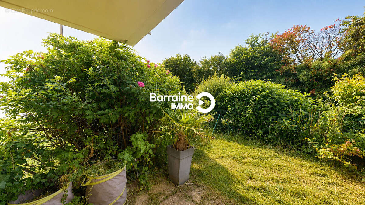 A vendre a plouzane trinite appartement t2 rez-de-chaussee avec jardin et parking - photo 3