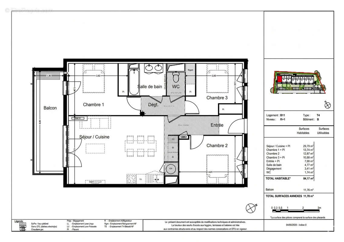 Appartement à MONTRABE