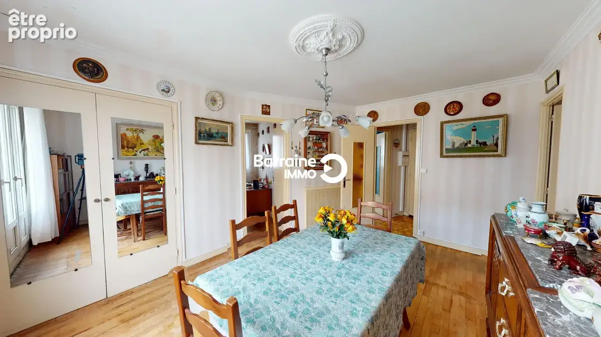 A vendre brest  recouvrance  jardin des explorateurs  appartement t3   51.43 m² deux chambres   garage privatif - photo 10