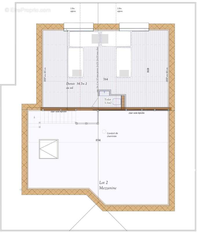 Haute Savoie (74), à vendre SAMOENS - Domaine skiable Grand-Massif - Appartement T3 + mezzanine 90 m² - photo 3