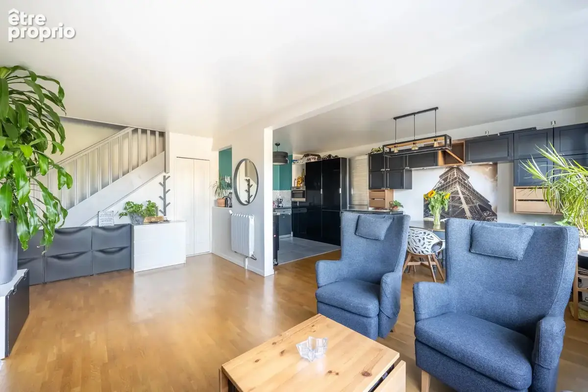Duplex 5 pièces - 105 m² - 4 chambres - courbevoie - photo 5