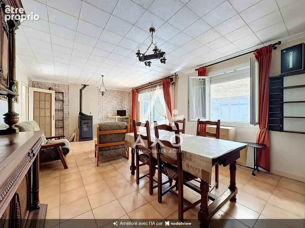 PAUCOURT  Plain-pied 3 chambres avec véranda, garage et jardin - photo 4