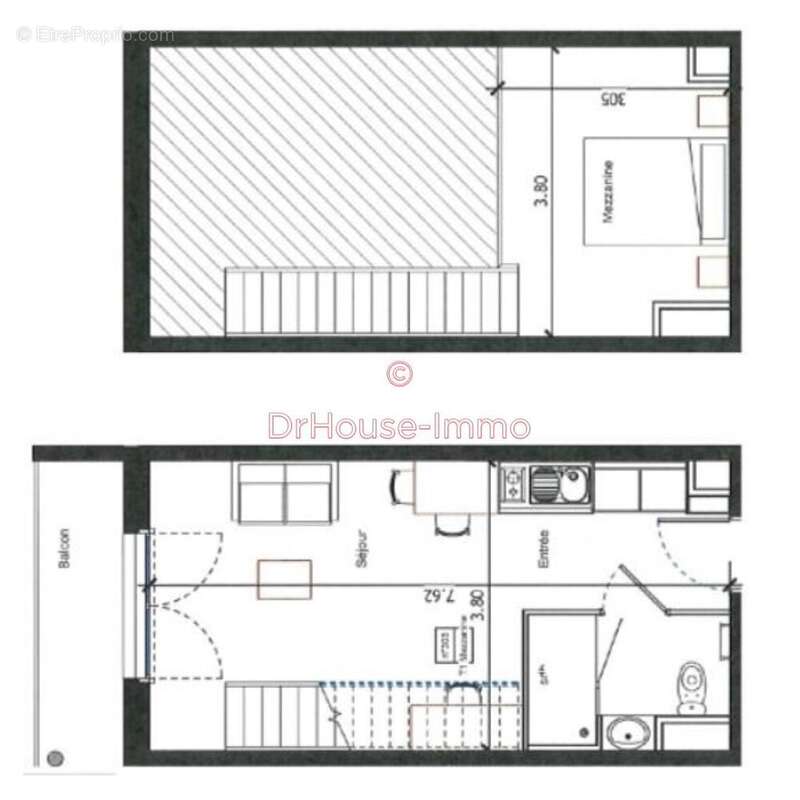 Appartement à SAINT-AVE