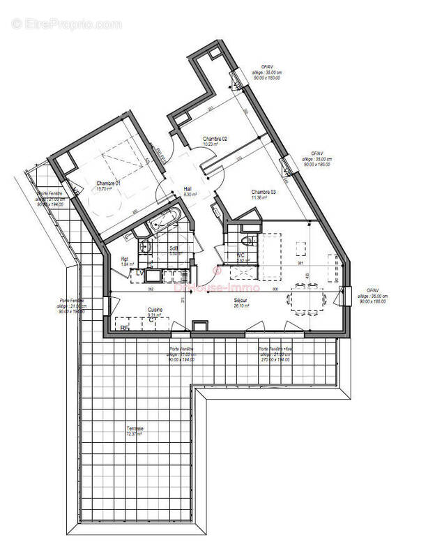 Appartement à HAUBOURDIN