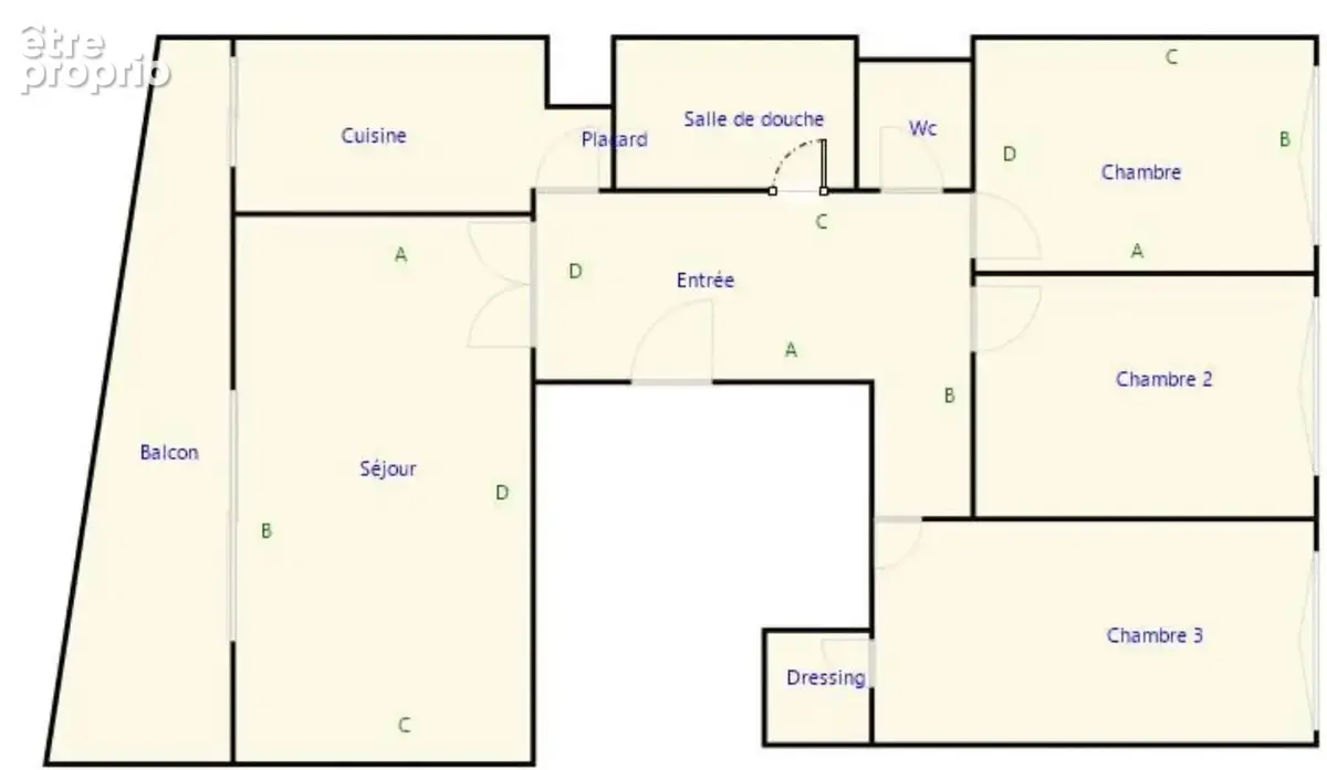 Rue Bobillot - Appartement 4 pièces de 83 m² - photo 2