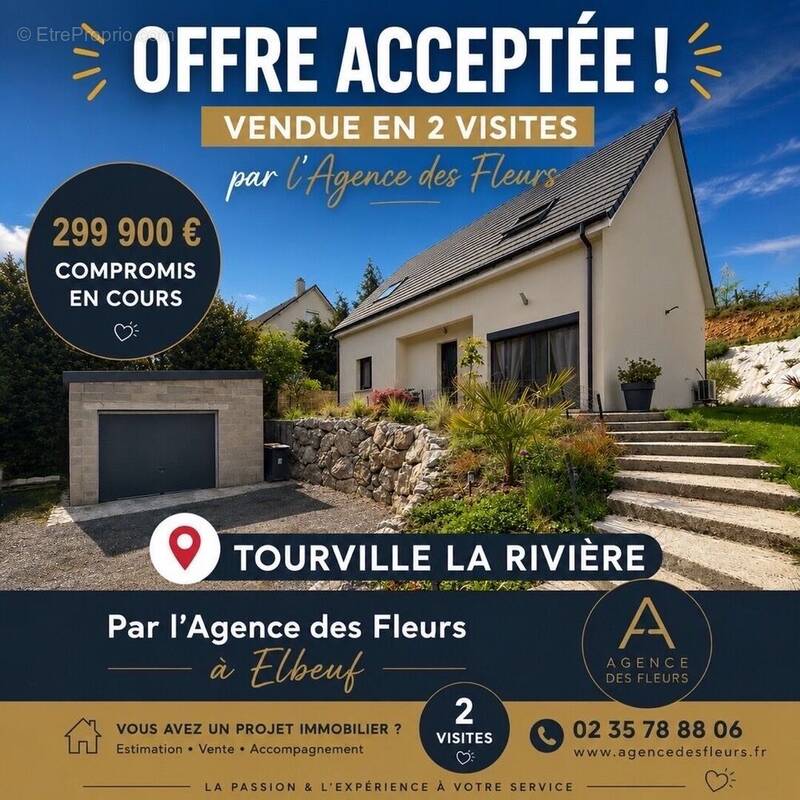 Maison à TOURVILLE-LA-RIVIERE