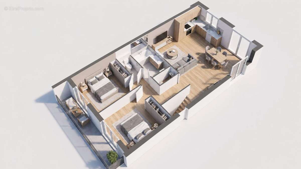  un havre de paix alliant style et praticité – maison contemporaine 96,50 m2 - photo 2