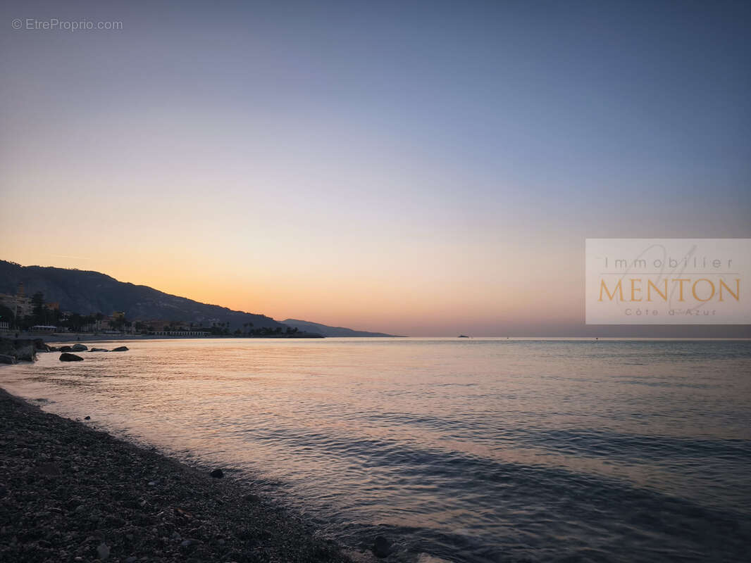 Appartement à MENTON
