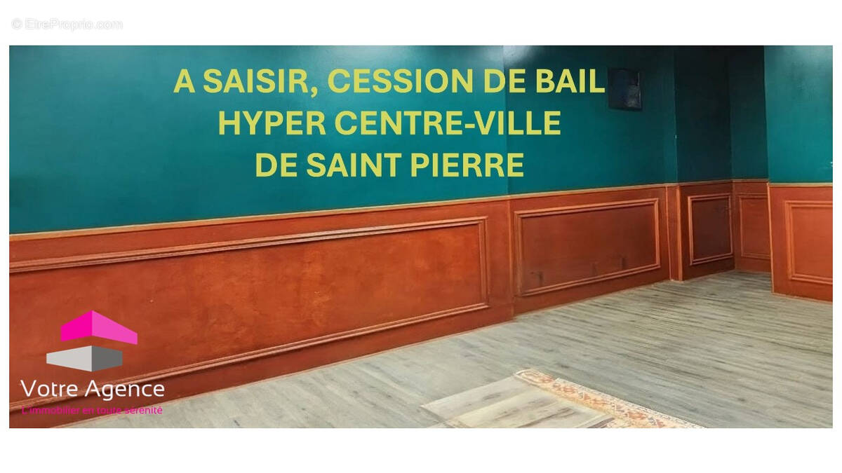 Commerce à SAINT-PIERRE