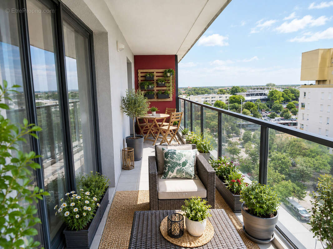 Montpellier - quartier grisettes appartement t2 45,20m2 investissements - photo 2