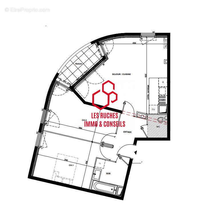 Appartement à LE BLANC-MESNIL