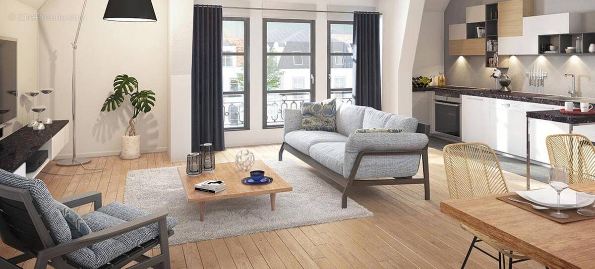 Appartement à VILLENEUVE-LA-GARENNE