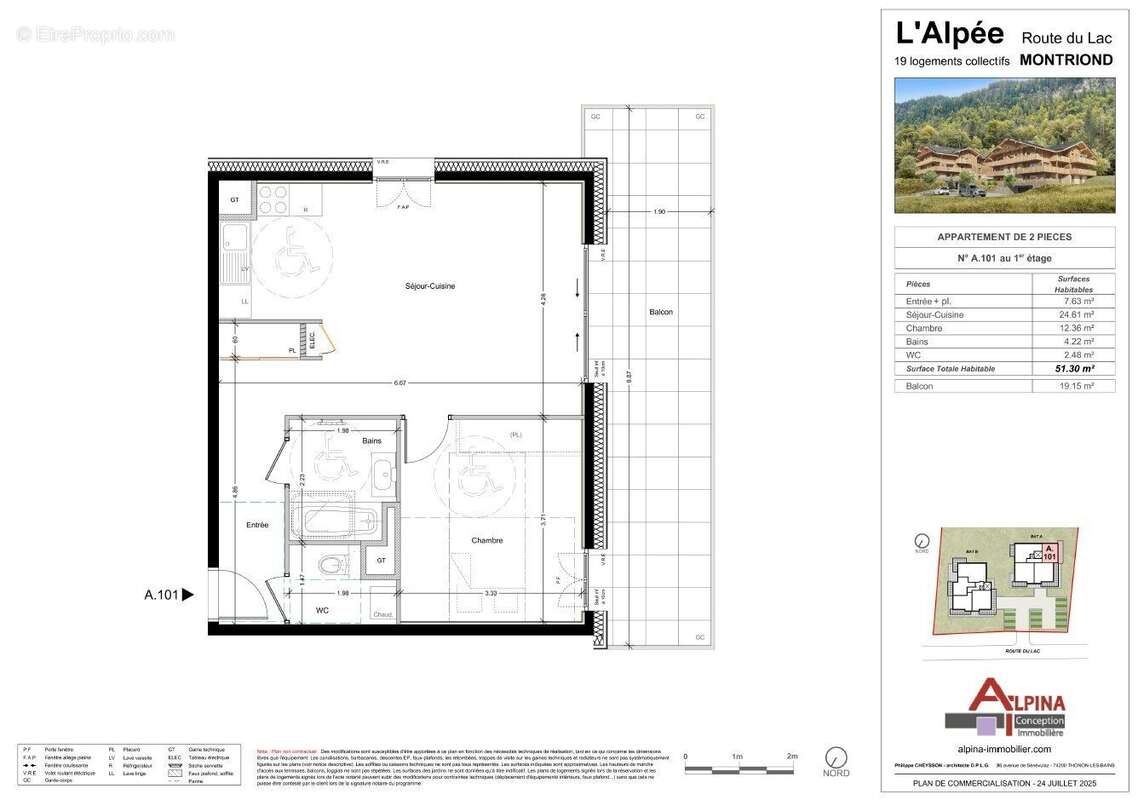 Appartement à MONTRIOND
