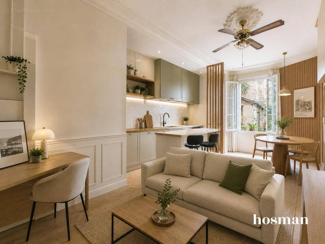 Appartement à PARIS-18E