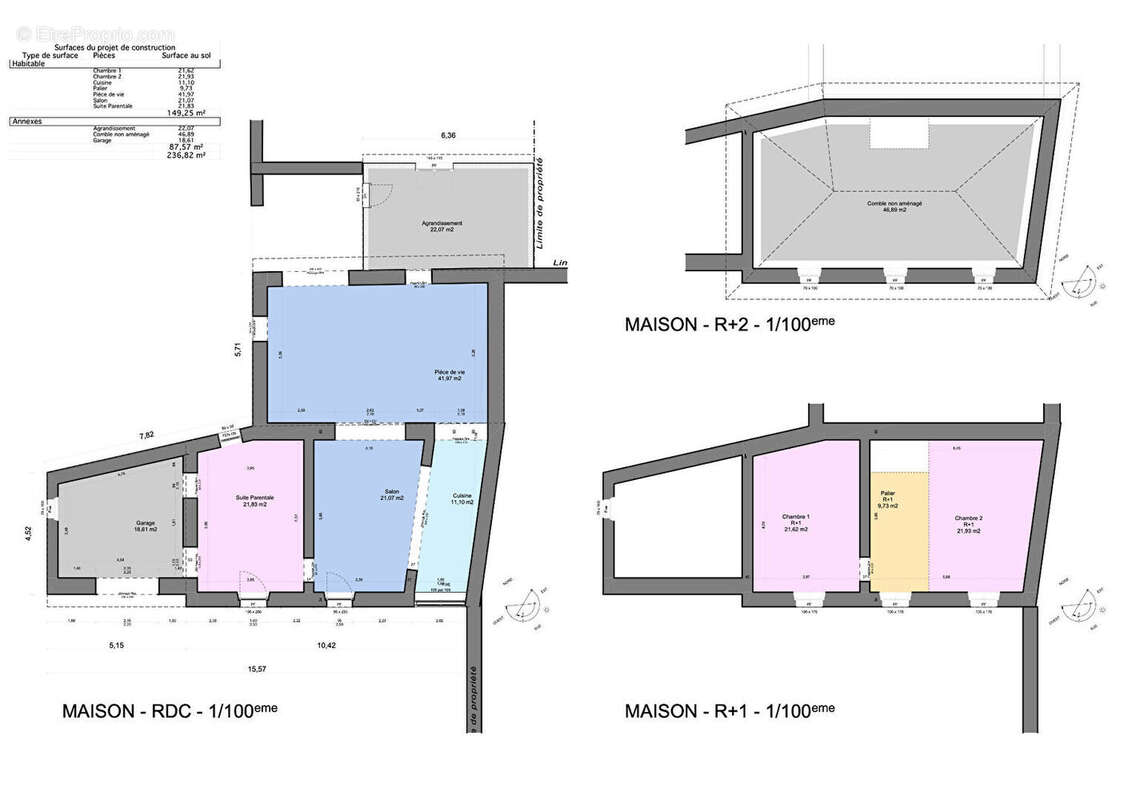 Maison à SAINT-GENIS-D&#039;HIERSAC