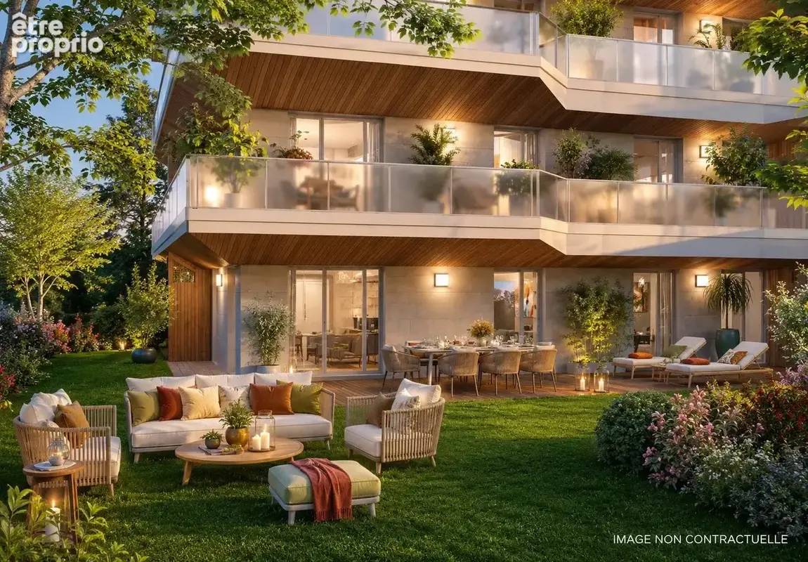 À vendre – Superbe 4 pièces en rez-de-jardin avec 200 m² de jardin - photo 2