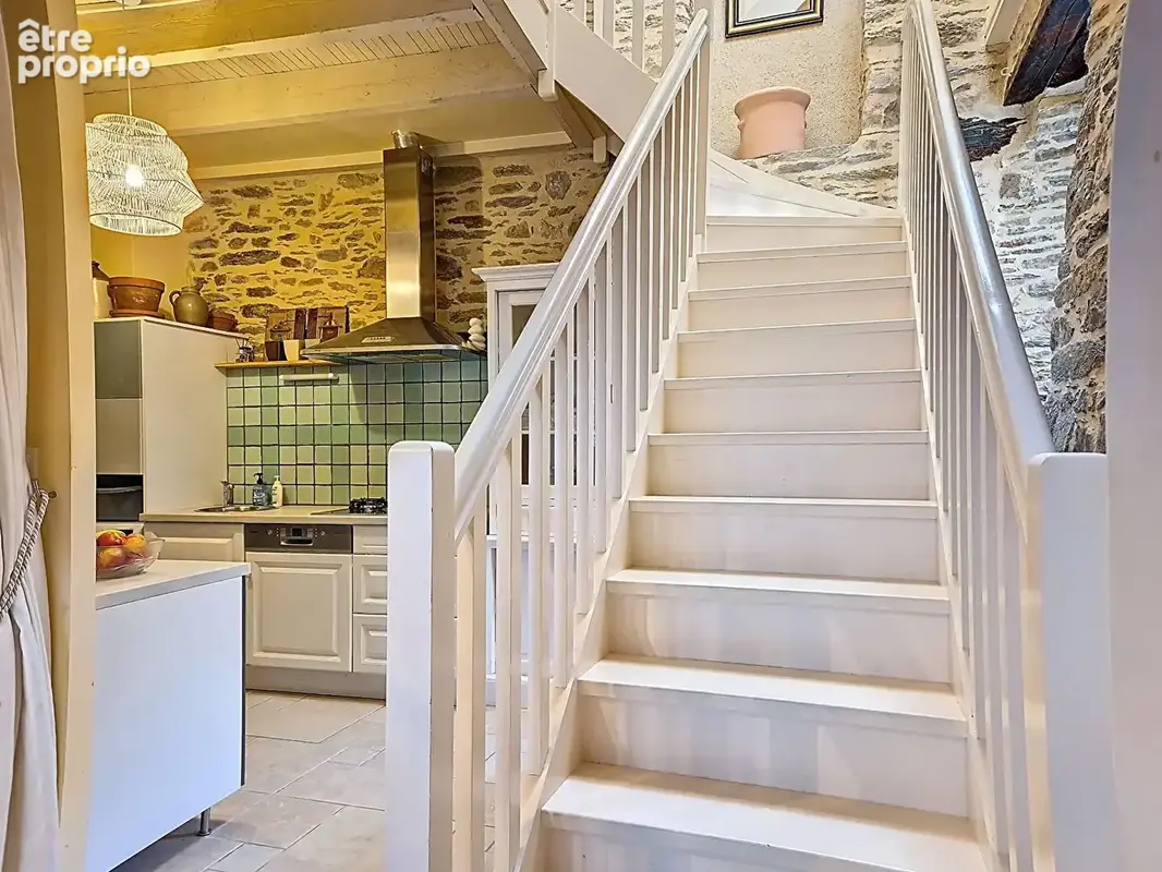 Loheac - maison de bourg atypique, esprit appartement, 4 pièces, 95 m2 - photo 2