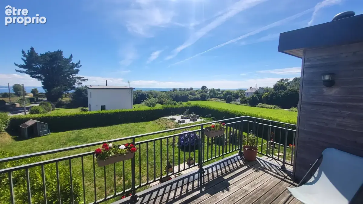 Maison contemporaine VUE MER ossature bois  PLAIN-PIED à vendre 6 pièces TELGRUC SUR MER (29) - photo 3