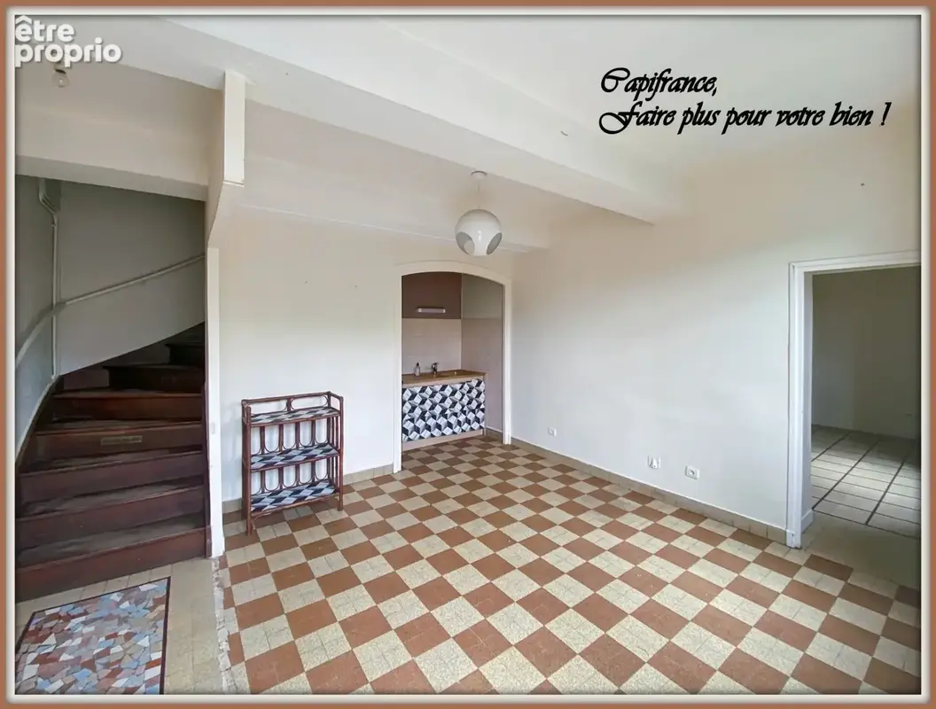 Dpt Saône et Loire (71), à vendre LA CHAPELLE SOUS DUN - maison 78 m² 4 pièces, 2 chambres, sur un terrain de 826 m² - photo 4