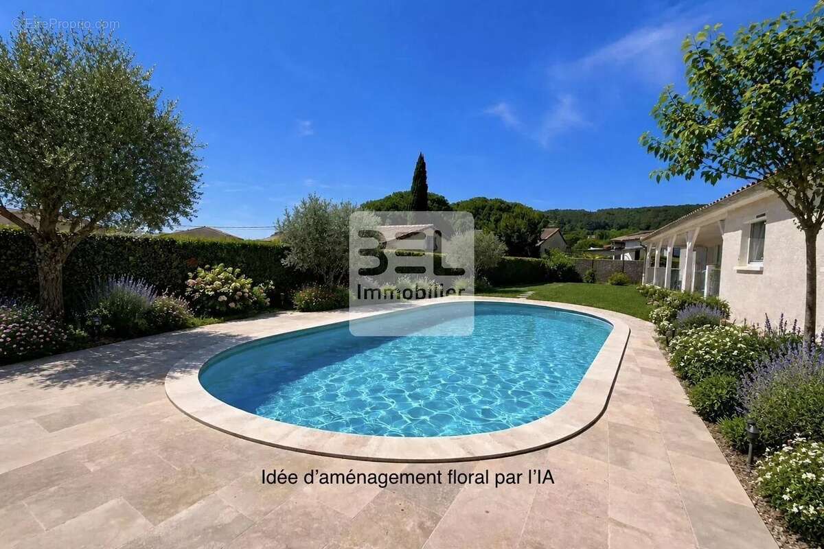 Belle maison 4 chambres avec piscine à Laudun-l'Ardoise - photo 3