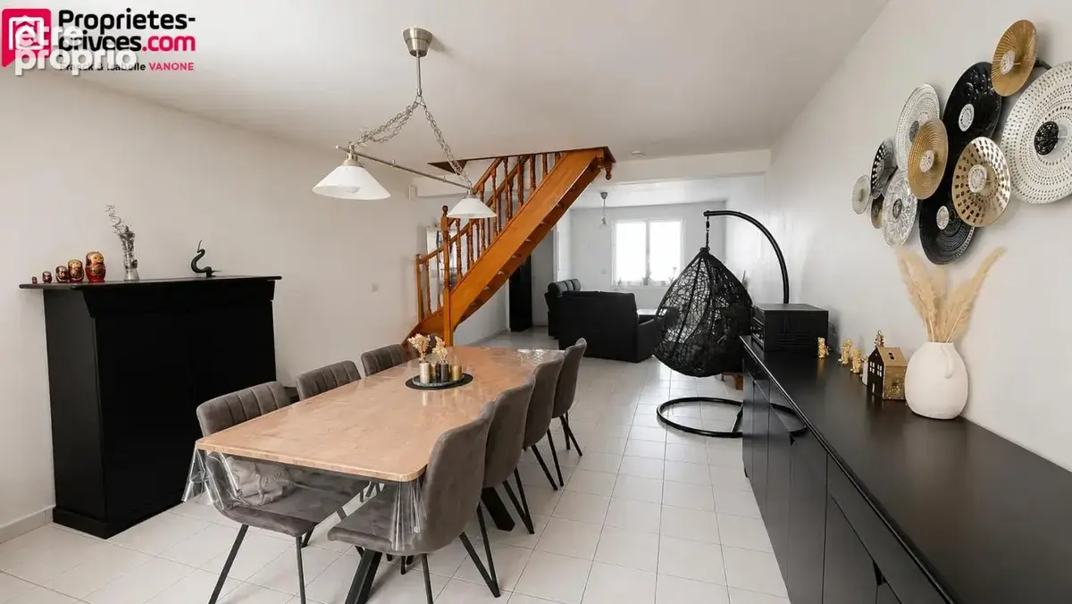 Ensemble immobilier : une maison 4 chambres 135 m² + une maison de 86m² à rénover - photo 4
