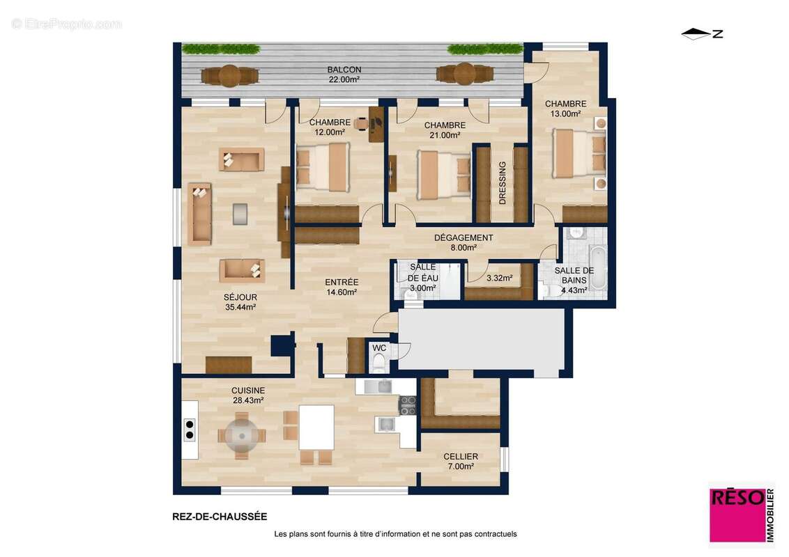 Appartement 142 m² à Annemasse  - photo 3