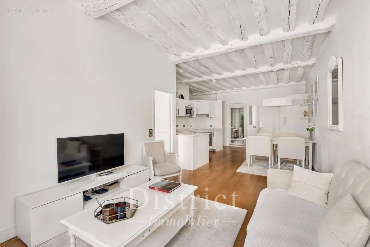 A proximité Notre Dame et de la Seine - 3pièces de 64,26 m² - 2 chambres - photo 5