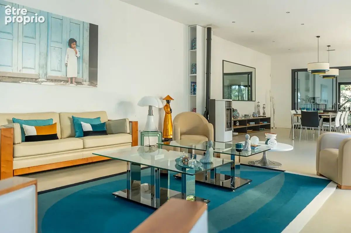 À 20 min de nîmes  elegante villa contemporaine, piscine à débordement et t2 indépendant - photo 11