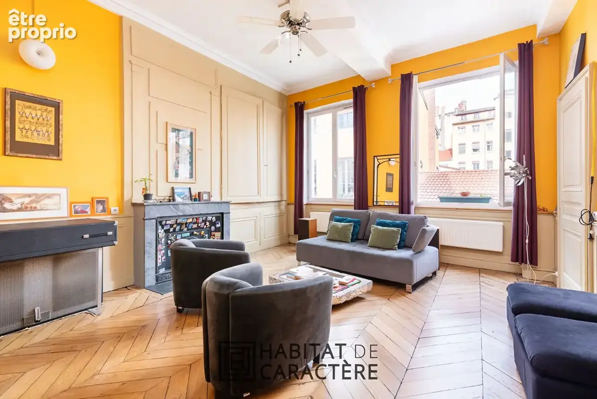 Lyon 1- Appartement familial en duplex . - photo 7