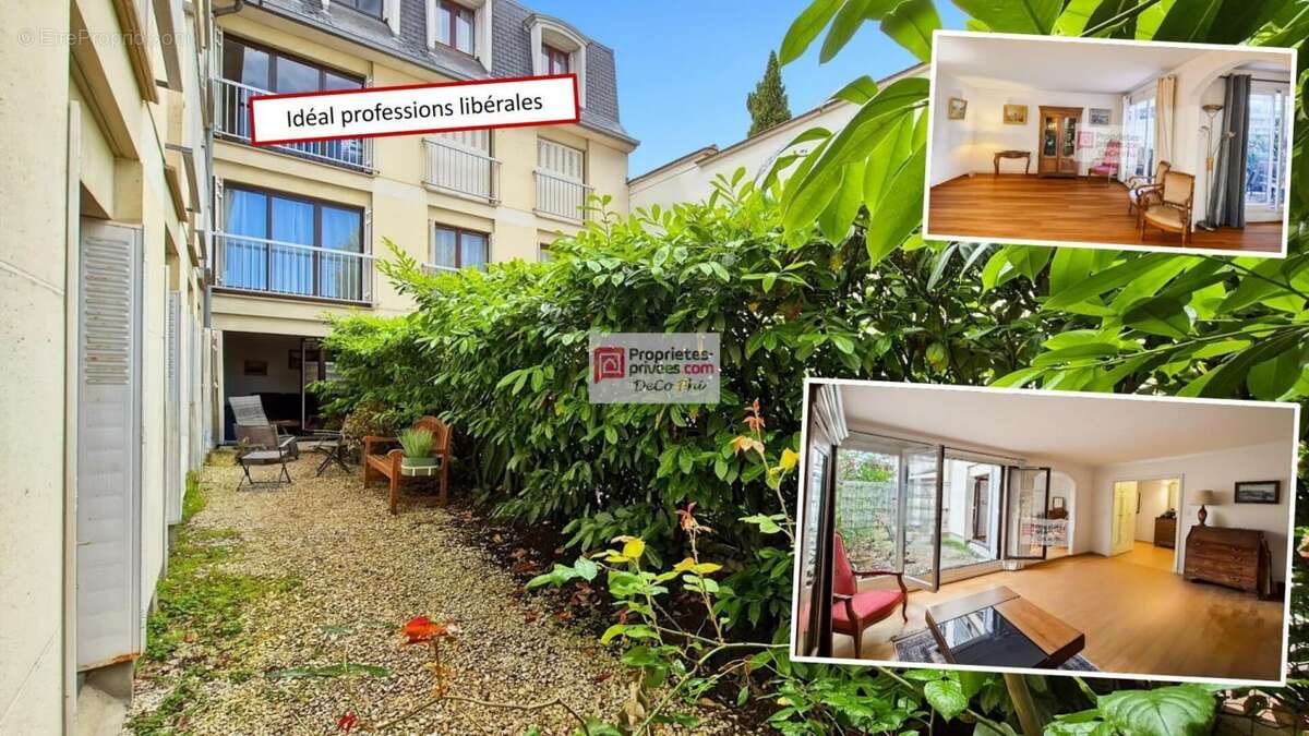 Professions libérales possibles : 5 pièces 110 m2 avec jardin/terrasse Ermitage - photo 2