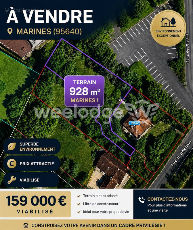 Terrain à MARINES