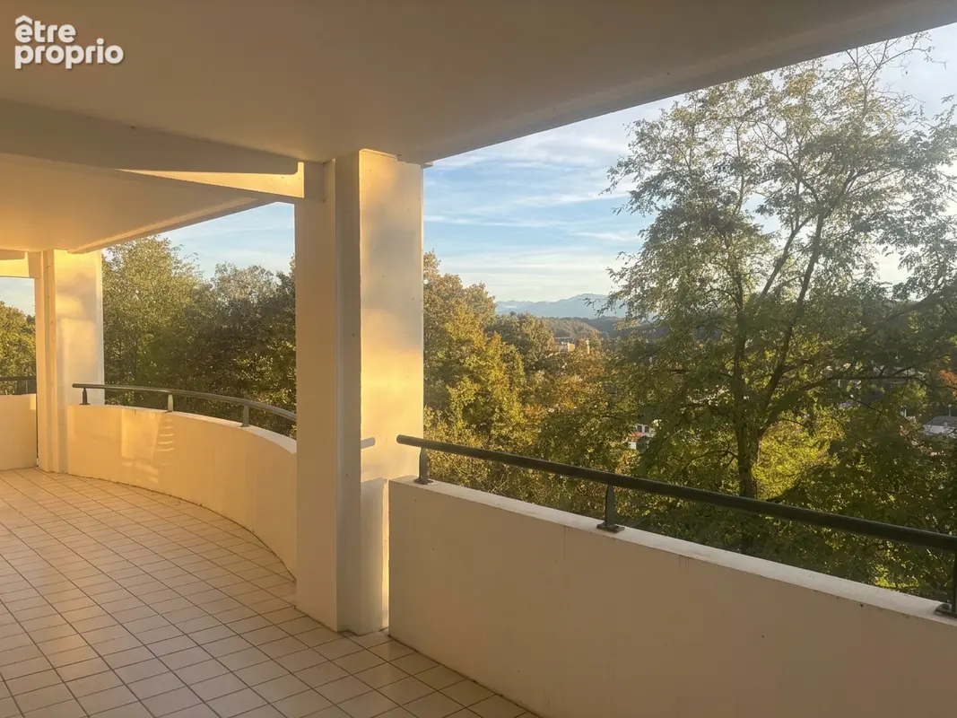 Haut de billere appartement 160m² terrasse 70m² vue pyrenees - photo 8