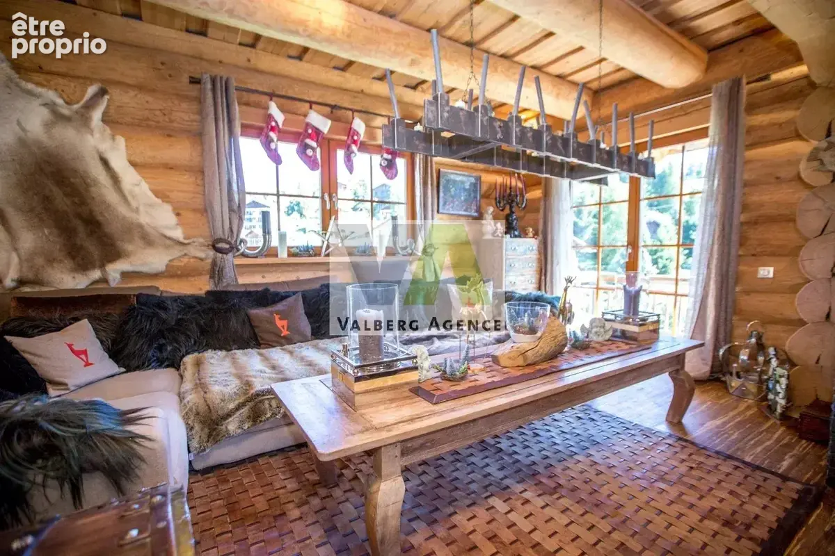 Chalet d'exception en rondins au pied des pistes - photo 7