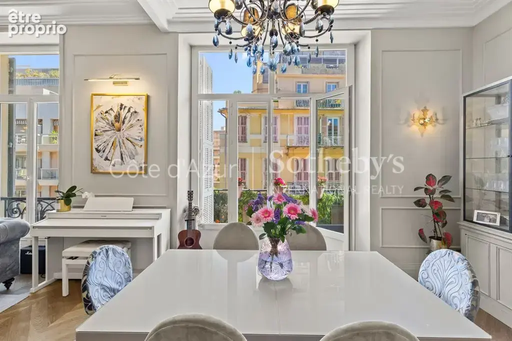 Nice centre, appartement bourgeois 3 pièces de 134 m² Carrez proche Place Masséna - photo 4