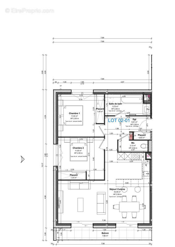 Appartement à LA TOUR-DU-PIN