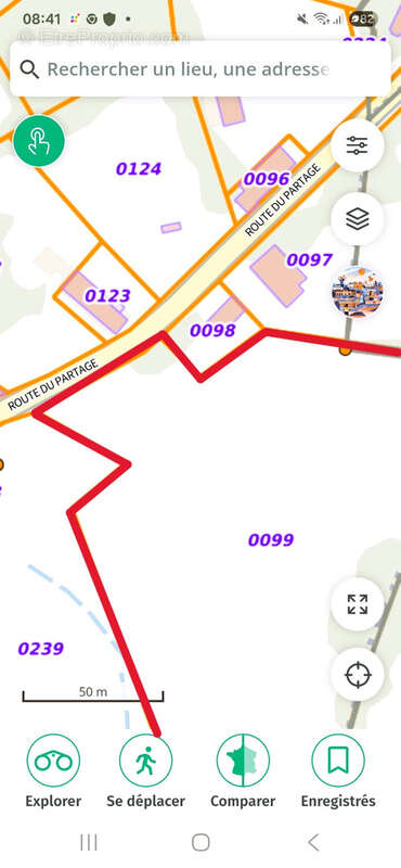 Terrain à LAGRAULIERE