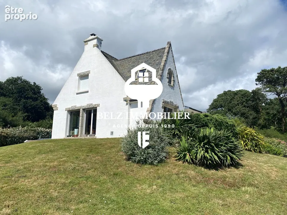 Rare maison locoal-mendon acces du bout du jardin à la ria d'etel et vue panoramique à couper le souffle  terrain d e1740m² - photo 9