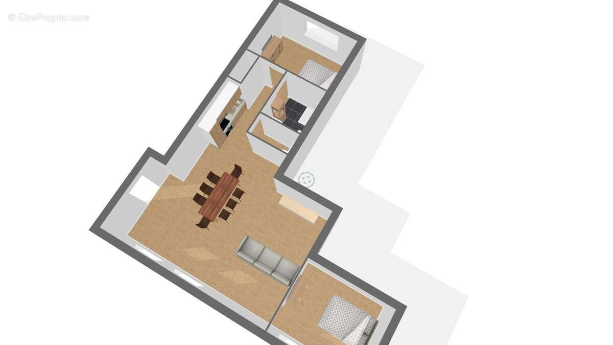 Appartement à BAZOUGES-SUR-LE-LOIR