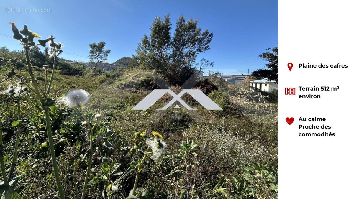 Terrain à SAINT-PIERRE